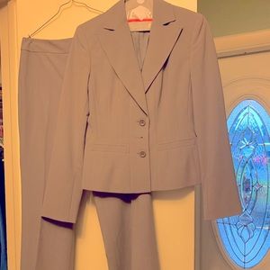 Beige ladies pantsuit